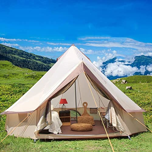 Outdoor-Zelt, Große Jurte, Winddicht, Kalt Und Wasserdicht, Outdoor-Campingplatz, Geeignet Für Familien- Und Gruppenreisen, Bietet Platz Für 8–10 Personen