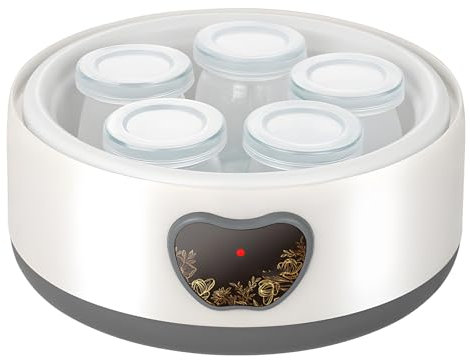 ZAWQFDZ Yogurtera Automática, con Gran Capacidad de 1.2 L y Temperatura Constante de 360° para Yogur Fermentado