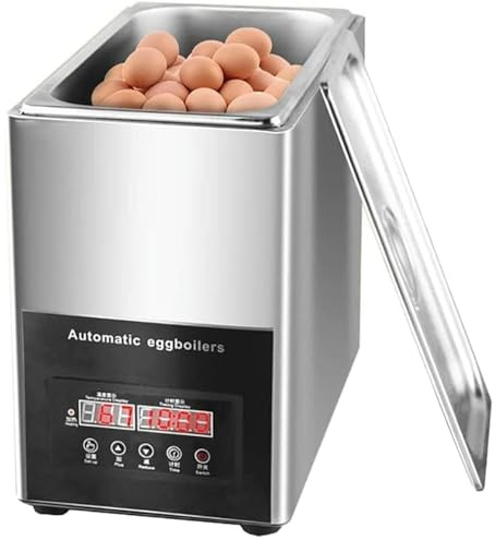Caldera de huevos comercial, totalmente automática con control preciso de temperatura, calefacción en forma de U para hoteles y tiendas de ramen