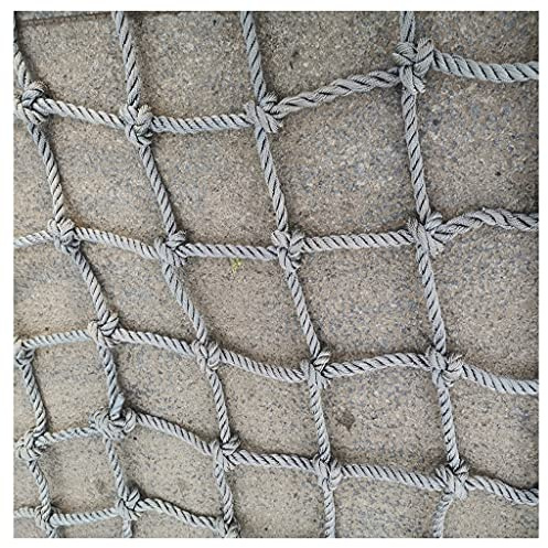 Filet À Grimper Pour Cargos Filet À Grimper Pour Cabanes D'arbre Nylon Filets Remorques De Camions Filets Balançoires Filet De Sécurité(16mm-16cm,1X8m/3.3X24.25ft)