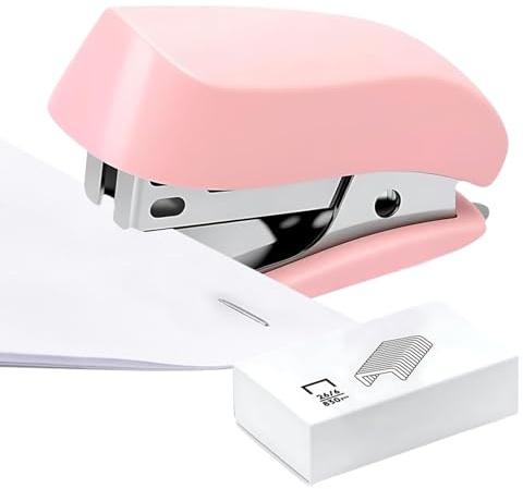 Staplers for Desk Portable Cute Booklet Paper Binding Tool