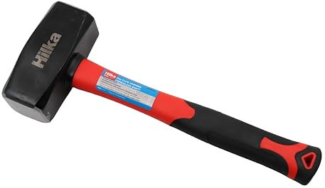 Hilka 54500040 2 Kg Pro Craft Club Hammer Fiber Glass Shaft , Black