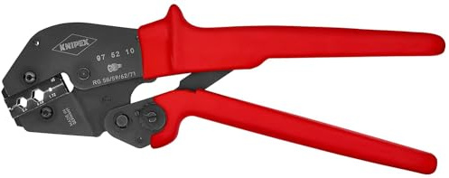 KNIPEX Crimpzange, 97 52 10 | Geeignet auch für Zweihandbedienungmit rutschhemmenden Kunststoff-Hüllen 250 mm