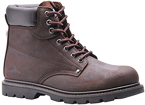 Portwest Brodequin Cousu Flexi-Welt SB HRO, Couleur: Brun, Taille: 41, FW17BRR41