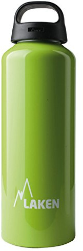 LAKEN Pone Tu Disposición Esta 0,75l Perfecta Para Múltiples Usos Desde Ir, Botella De Aluminio Verde Classic Boca Ancha Unisex Adulto, Verde (Green), 750ml Paquete De 6