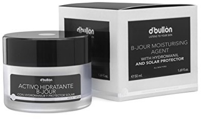 D'Bullón - B-jour, Crema Facial - Activo Hidratante, Protección Solar, 50 ml, Prevención del Envejecimiento