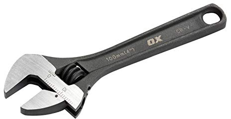 Ox 4'' Mini Adjustable Wrench