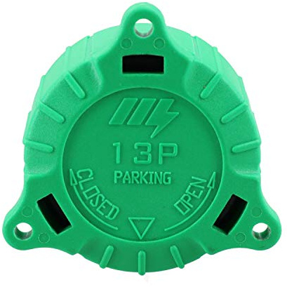 AB Tools 13 Pin Trailer Caravan Plug Protective Storage Alignment Cap Cover Holder