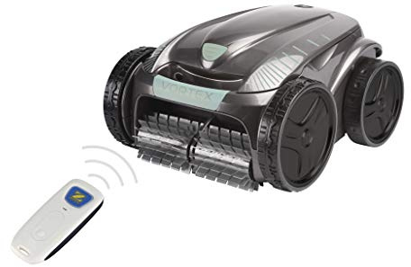 Zodiac Vortex AV35050 Limpiafondos Autónomo para Piscina hasta 12 x 6 m, Solo Fondo/Paredes/Línea de Agua y incluye Carro, color gris [Exclusivo en Amazon]