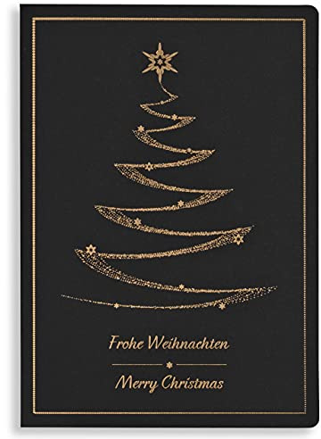 Weihnachtskarten mit Umschlägen und Einlagen – Set von 10 exclusiven Weihnachtskarten von Art Nuvo