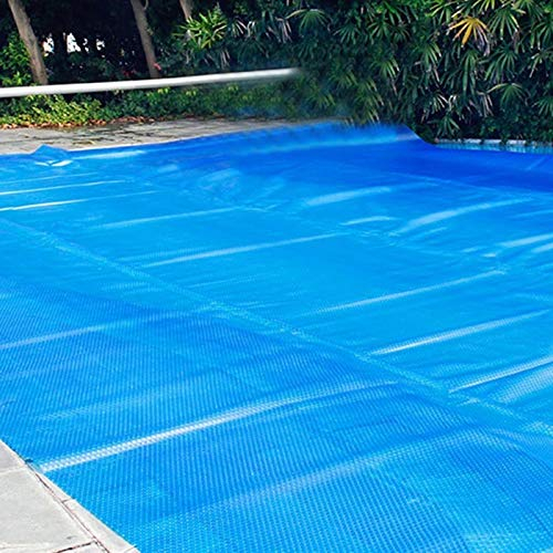JLXJ Pool Solarplane Poolheizung Rechteckige Solarpoolabdeckung, Schwimmende Wärmeheizung mit Blauer Heizung, Zum Schwimmen in Unterirdischen Pools/Oberirdischen Pools/Aufblasbaren Pools/Rahmenpools