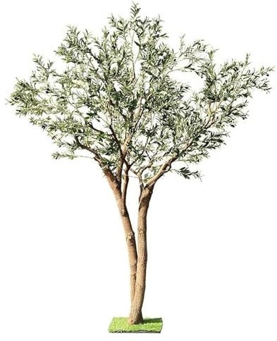 RUTAVM Kunstbaum Künstliche Pflanzen Simulationsbaum, Bonsai-Baum, künstlicher Olivenbaum aus Kunststoff, Dekoration for Zuhause, Büro, drinnen und draußen, perfekte Dekoration Kunstpflanze