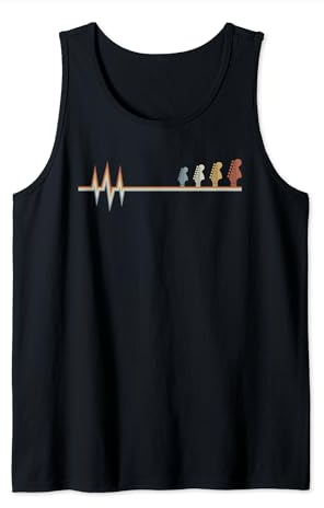 Retro Elektrogitarre Gitarr Gitarrist - Vintage E Gitarre Tank Top