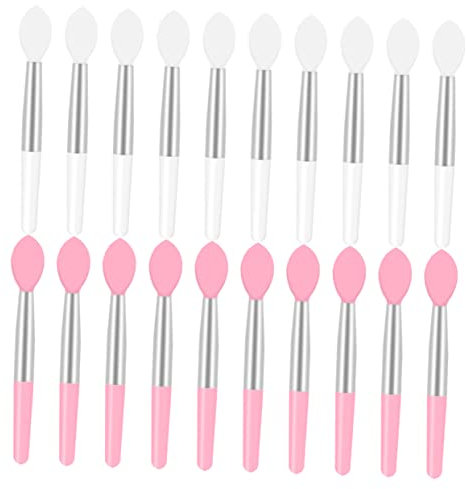 HAPINARY 20stücke Silikon Lippenpinsel Für Lippenstift Und Lippenmasken Make-up Kosmetikpinsel Mit Glatter Farbverteilung Für Professionelle Lippenkonturen
