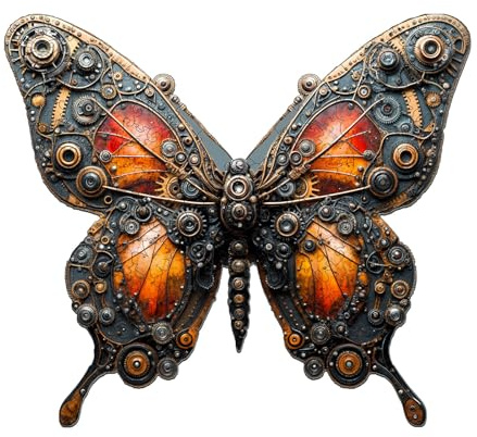 KaayeeWood Wooden Puzzle for Adults-160 Pieces Mechanical Butterfly Shape Advanced Wooden Jigsaw Puzzle for Adult,Challenge Wood Jigsaw Puzzles,Best Gift,Home Decoration