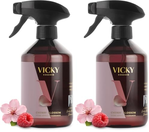 Spray Ambientador Vicky Martín Berrocal Cherry Blossom 500 ml (Paquete de 2)