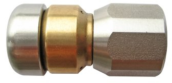 Ugello rotante 1/4 per tubo di pulizia tubi per Kärcher WAP Alto ecc.