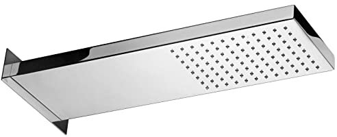 Soffione doccia PAFFONI FREE rettangolare 53x16 cm in metallo - ZSOF098CR