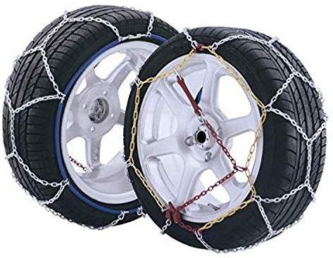 Netzförmige Schneeketten der Marke KRAWEHL mit einem Durchmesser von 9 mm und einem mechanischen Tensor - Gruppe 8 - AZ.3402.0011058