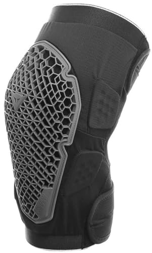 Dainese - Pro Armor Knee Guard, Ski-Knieschoner, Ski- und Snowboard-Knieschützer, für Männer und Frauen, Schwarz/Weiß, S
