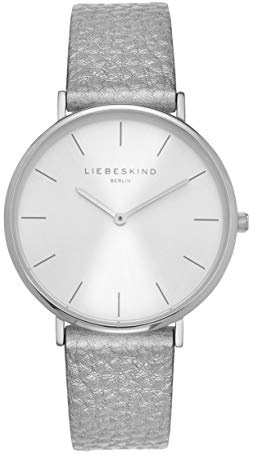 Liebeskind Berlin Damen Analog Quarz Armbanduhr mit Lederarmband