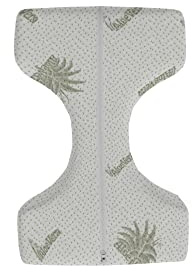MB HOME ITALY Orthopädisches Kniekissen, Aloe, 30x23x12 cm