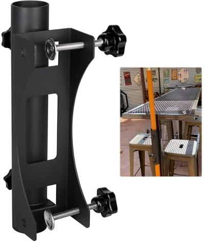 VANROUG Sonnenschirmhalter Terrasse Schirmständer Halterung Schirmständer Bank Buddy Schirmhalter Feste Clip Schirmklammer für Deck, Stuhl, Schreibtisch, Dock, Strand, Hof, Boote, Heckklappen (1)
