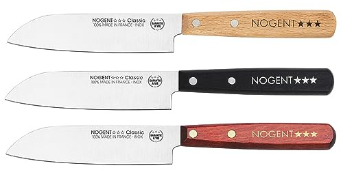 Mini Santoku 11 cm en Hêtre - Lame Lisse- 02944K