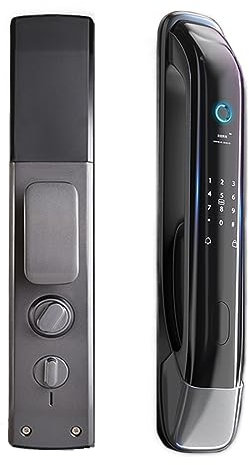 Tuya Zigbee Cerradura de puerta inteligente electrónica Tarjeta de huella digital biométrica Desbloqueo de clave de contraseña Carga de emergencia USB Cerraduras digitales Cerraduras de puerta con
