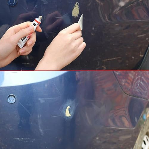 Kit de mastic professionnel pour carrosserie de voiture - Assistant de remplissage de rayures pour bosses et rayures