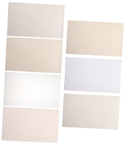 VILLCASE 7stücke Einfarbig Glitzerleder Kunstlederblätter Lederblatt DIY-zubehör Ledermaterial Für Basteln Und Handwerk