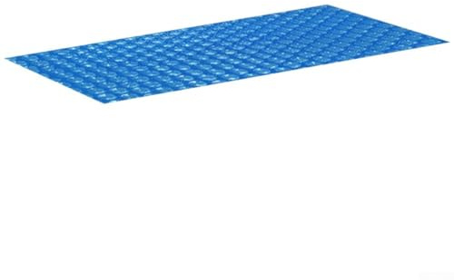 Copertura solare per piscina per riscaldatori e spa, telone isolante in pellicola PE blu, 180 cm, 360 cm, 450 cm, 220 x 150 cm, 260 x 170 cm, 300 x 200 cm, per riscaldamento ed evaporazione prolungati