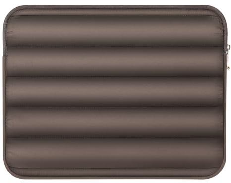 MoKo Borsa per laptop 13-14 pollici imbottita | Compatibile con Mac Neo A18 Pro, MacBook Air 13 M5 e MacBook Pro 14 M5 Pro/Max, caffè
