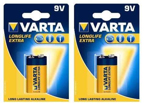 Varta 4122101411 Lot de 2 Piles (Bloc E, Longlife Extra)