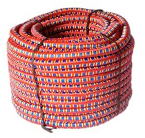 Chapuis - Sandow Couleur - Caoutchouc Elastique - Gaine Tressée - Résistance à la Rupture Indicative 153 kg - Diamètre 10 mm - Longueur 10 m - Haute Fiabilité