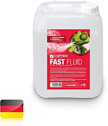 Cameo FAST FLUID 5 L - Líquido de niebla de muy alta densidad y efecto muy corto - 5 L