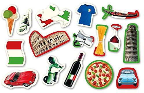 NEU Konfetti Italien, ca. 2-6 cm, 48 Stück