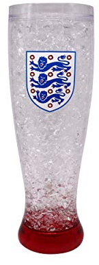 FOCO England FA Football World Cup European Crest Freezer Bar Beer Pint Glass