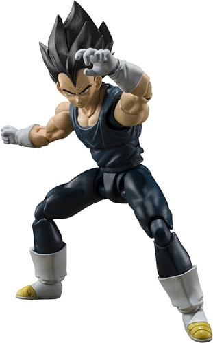 BANDAI Spirits(バンダイ スピリッツ) S.H. Figuarts Dragon Ball Super Vegeta Super Hero vorbemalte Actionfigur