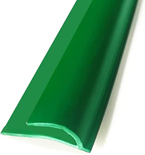 JOYSPANDA Übergangsstreifen PVC-Gummi-Teppich-Einfassungsstreifen Teppich-Übergangsstreifen Zuschneidbarer Teppich-rutschfeste Abdeckleiste für Teppichboden-Holz-Randleisten