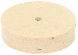 polierscheibe Wolle 75–200 mm Wolle Polierscheibe Polierpads Winkelschleifer Rad Filz Polierscheibe for Metall Marmor Glas Keramik verschleißfeste Polierscheiben(Color:B)