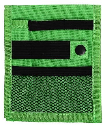 VILLCASE Nurse Pen Organizer Tasche Grün Stift Organizer Mit Elastischem Band Medizinische Stifttasche Für Ärzte Und Pflegepersonal Waschbar Wiederverwendbar Praktisch Für Büro Und Krankenh