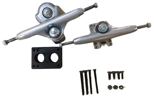 Skateboard Truck - Hållbar Polerad Standard Fit Bak Surf Skateboard Surf | Skate Adapter | För YOW Surf Skateboard Uppgradera Smidig Turning Cont
