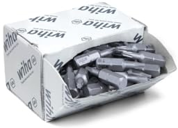 Wiha Bit Set Standard 25 mm TORX® (T10) 50-tlg. 1/4 in Großpackung (08065)