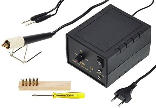 Brenn-Peter Junior 101192550 - Pirograbador (30 W, 230 V), color negro