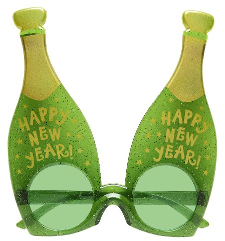 WIDMANN MILANO PARTY FASHION 0348B - Brille Champagner, Accessoire, Silvester