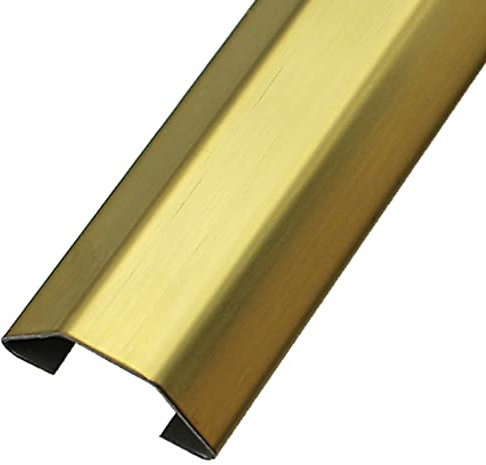 Kabelkanal Kabel Cord Hider Schwarz Gold Silber, Wasserdichter Selbstklebender Kabelkanal Aus Edelstahl, Kabelführung Unter Dem Schreibtisch Für Zuhause/Büros ( Color : Gold 1m , Size : 10x25x75mm )