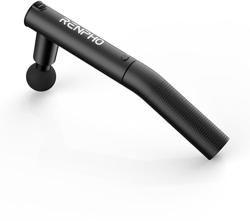 Massagepistole, RENPHO Extend Massagepistole Tiefengewebe, Elektrische Handmassagegeräte, Leistungsstarke bis zu 2600 U/min Percussion Muskel Massagepistole mit Typ-C Aufladung für Sportler