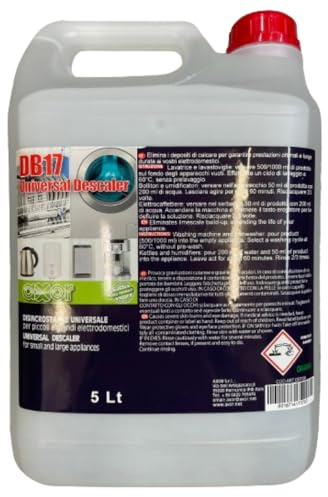 Universal-Kalklöser elektrisch 5 l, DB17, Geschirrspüler, Waschmaschine, Kessel, Kaffeemaschine, Bügeleisen (15 l)