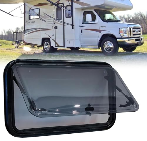 KYZTMHC Fenster für Wohnmobile Wohnmobil-Glasfenster Schiebefenster für Wohnmobile Außenfaltfenster Schiebefenster für Wohnmobil-Anhänger und Wohnwagen (Size : 900 * 550mm)
